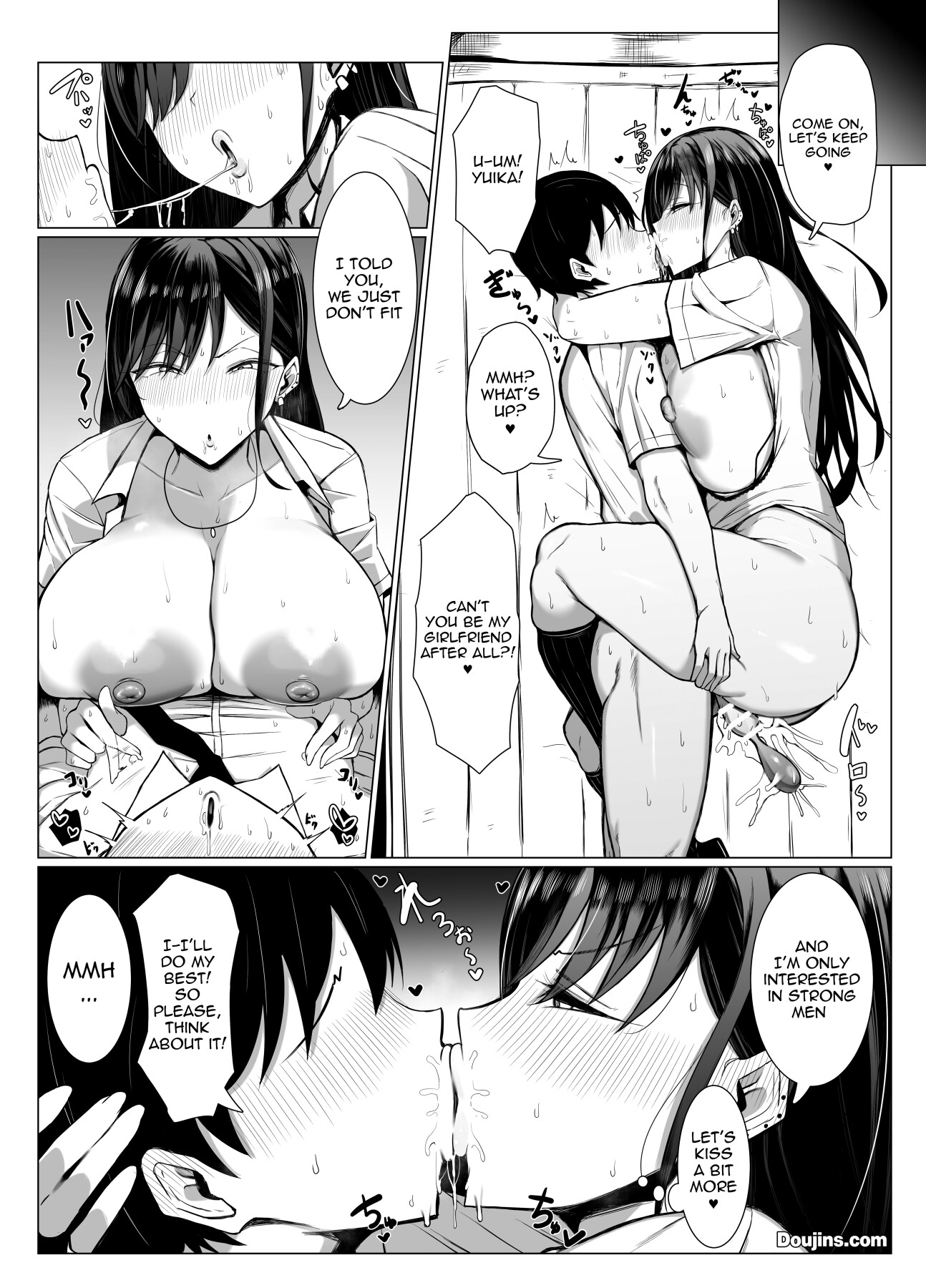Hentai Manga Comic-Sex Between A Gal And An Otaku With Amazing Compatibility-Read-20